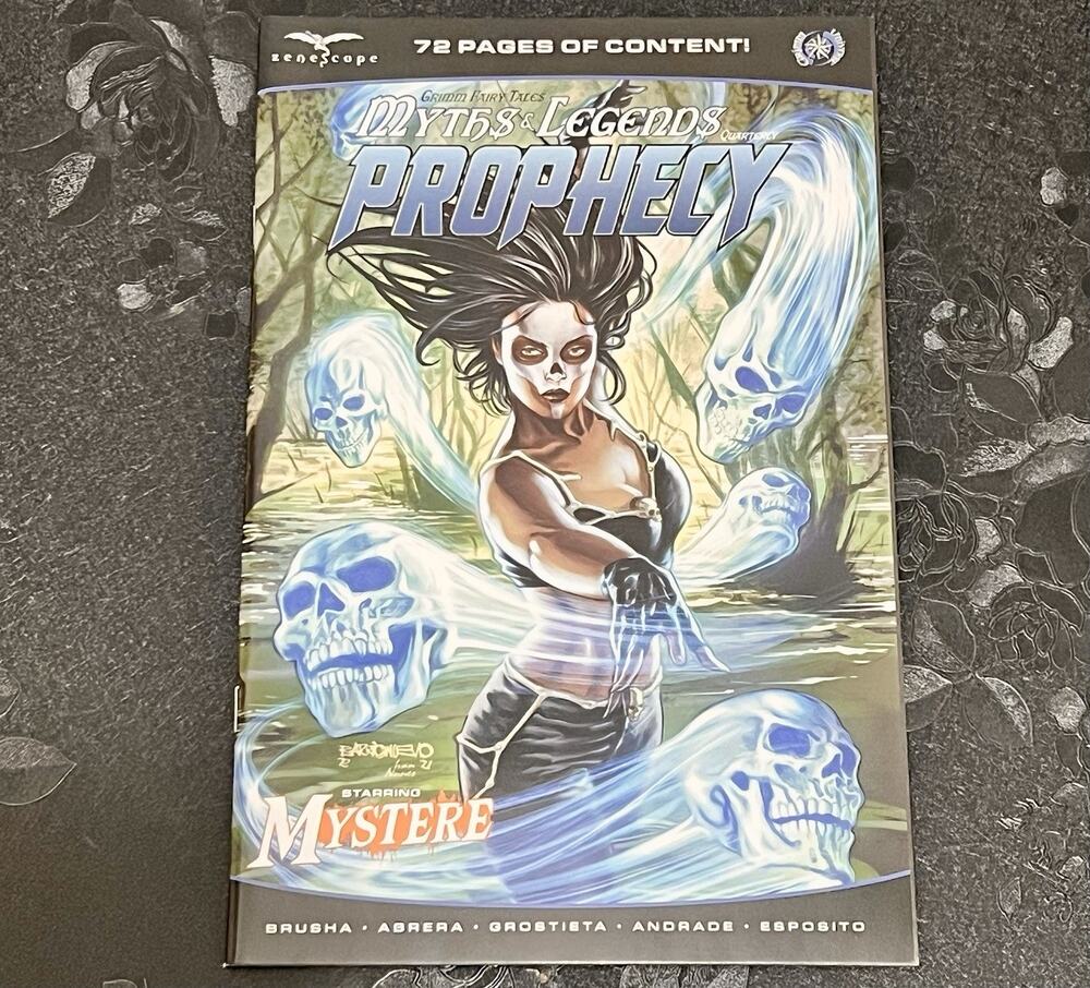 Grimm Fairy Tales Myths & Legends Qtrly Prophecy Dec 2021 Zenescope Comics